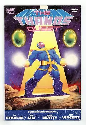 Buy Thanos Quest #1 VF- 7.5 1990 • 14.79£
