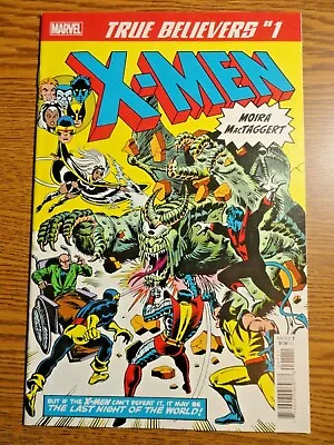 Buy Uncanny X-men #96 True Believers Reprint Key NM 1st Moira MacTaggert Marvel • 8.21£