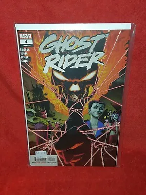 Buy MARVEL COMICS GHOST RIDER #4 2020 BRISSON KUDER VG+ Bagged & Boarded • 5.58£