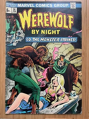 Buy Werewolf By Night Vol 1 #18 1973 Marvel Comics UK Price Variant Bronze Age VG/FN • 12.99£