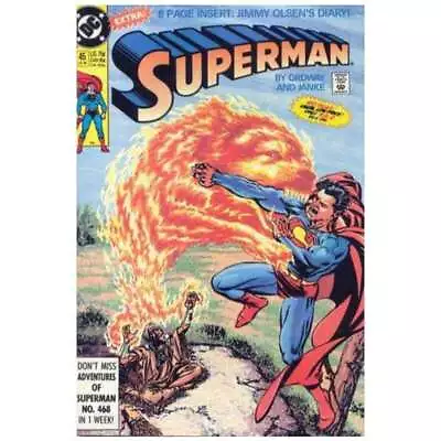 Buy Superman (1987 Series) #45 In Near Mint Minus Condition. DC Comics [s~ • 3£