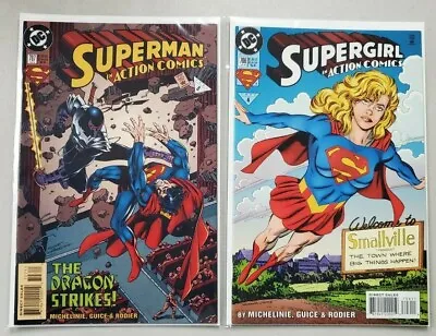 Buy Lot Of 10 Superman In Action Comics DC 1994 700 To 709 Fall Of Metropolis  • 22.91£