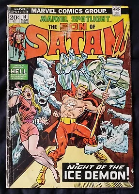 Buy Marvel Spotlight #14 Son Of Satan Marvel 1973 • 4.73£
