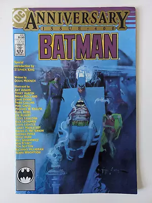 Buy SIGNED Batman #400 Anniversary DC Comics 1986 Signed Bill Sienkiewicz: Free Post • 39£