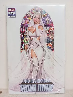 Buy The Invincible Iron Man #10 (nathan Szerdy Exclusive Emma Frost Variant  🔥🔥 • 5£