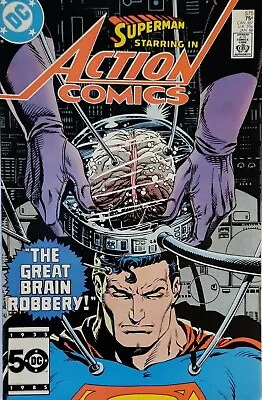 Buy Action Comics 575 VF  £5 1986.Postage  2.95.  • 5£