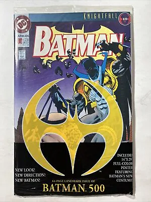 Buy Batman #500 NM - Sealed In Polybag W/ Poster Kelley Jones James Gunn DCU Azrael • 10.35£