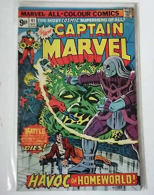 Buy Captain Marvel #41 1975 Marvel Comics - Good Condition  • 4.99£