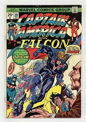 Buy Captain America #180 VG 4.0 1974 1st App. And Origin Nomad • 20.58£