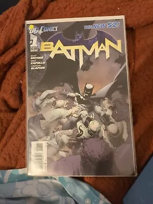 Buy Batman #1 DC Comics 2011 The New 52 1st Printing Scott Snyder Gregg Capullo • 22£
