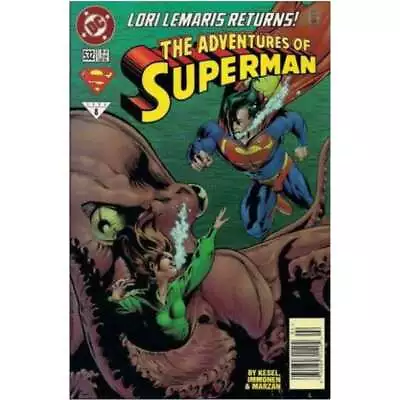 Buy Adventures Of Superman (1987 Series) #532 Newsstand In VF + Cond. DC Comics [c, • 2.53£