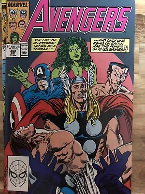 Buy Avengers, Vol. 1 #308 - Marvel Comics (Oct’89)  - Journey • 1.95£