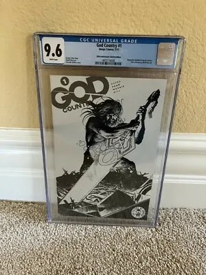 Buy GOD COUNTRY #1 - BLIND BOX 25th Anniversary Sketch Variant - CGC 9.6 • 98.55£