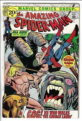 Buy The Amazing Spider-Man #103 (1971) Gil Kane Cover • 20.10£