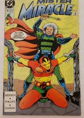 Buy Mister Miracle Issue 18 Vintage Collector's Item DC Comics 1990 • 12.06£