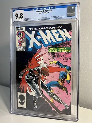 Buy UNCANNY X-MEN #201 (Marvel Comics, 1986) CGC Graded 9.8 ~ WHITE Pages • 137.97£