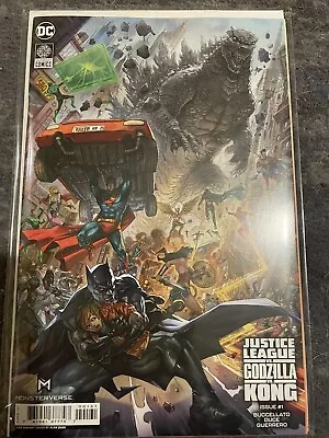 Buy Justice League Vs Godzilla Vs Kong #1 1:50 Alan Quah Variant (18/10/2023) • 45.75£