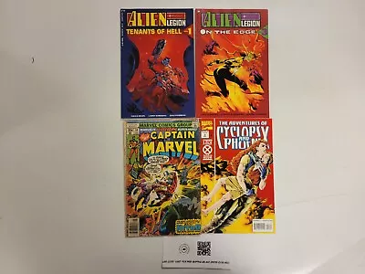 Buy 4 Marvel Comics #54 Captain Marvel #3 Cyclops Phoenix 1 3 Alien Légion 63 TJ28 • 119.92£