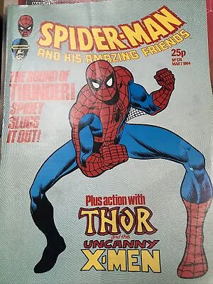 Buy Very Rare Spiderman And His Amazing Friends Comic No 574 Mar 7 1984 • 18.99£