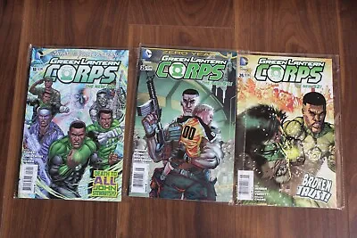Buy DC Green Lantern Corps 18 25 26 - 3 Comic Set Lot Rare NM 9.0 New 52 Key Bargain • 6.99£