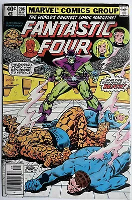 Buy Fantastic Four #206 (1979)  1st Appearance Skrull Empress R'Klll • 12.95£