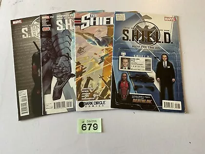 Buy S.h.i.e.l.d…….mixed Issues…..variants……..4 X Comics…..LOT…679 • 10.99£