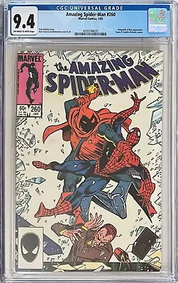 Buy Amazing Spider-Man #260 CGC 9.4. Classic Hobgoblin Battle Cover! • 49£