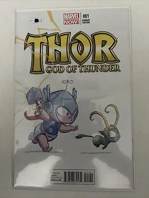 Buy Thor: God Of Thunder #1 Marvel Comics Rare Skottie Young! Jason Aaron Esad Ribic • 13.54£