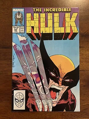 Buy Incredible Hulk #340 Todd McFarlane Classic Cover Marvel 1988 • 90.91£