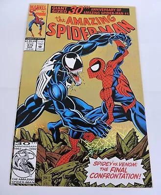 Buy Amazing Spider-Man Comic Book 375 (1993) VF  The Bride Of Venom - 30th Anniv. • 10.24£