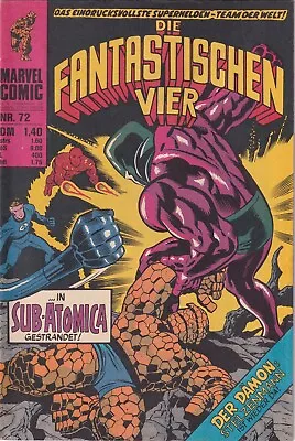 Buy The Fantastic Four 72 - Demon - Marvel Williams German Fantastic Four # 76 • 5.60£