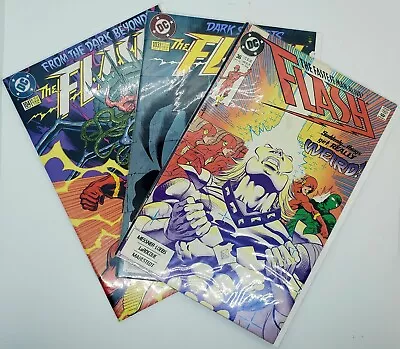 Buy Vintage LOT Of 3 TheFlash: Fastest Man Alive #36, 103, 104 DC, 1990 1st Print!🔥 • 23.71£