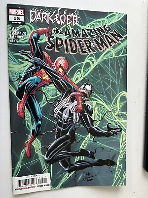 Buy The Amazing Spider-Man (Vol. 6) #15 Cover A NM- Marvel Comics Dark Web 2022 • 2.65£