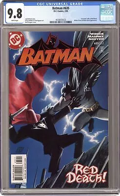 Buy Batman #635 CGC 9.8 2005 4038650023 • 262.45£