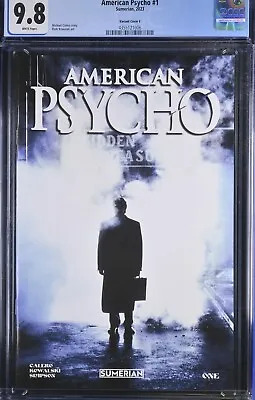 Buy AMERICAN PSYCHO #1 • CGC 9.8 • 1:25 Variant Cover F • PHOTO CVR Patrick Bateman • 106.73£