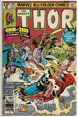 Buy The Mighty Thor #291 Marvel Comics Thomas Pollard Stone 1979 VG • 6.50£