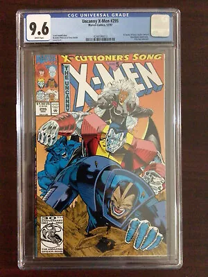 Buy CGC 9.6 Uncanny X-Men 295 X-Cutioner's Song White Pages • 39.53£