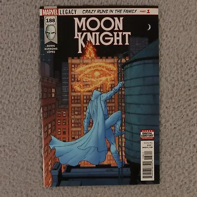 Buy Moon Knight #188 2017 1st App Of The Sun King Marvel A3 • 47.41£