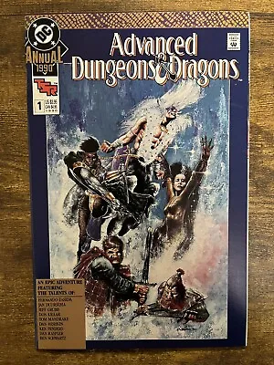 Buy Advanced Dungeons & Dragons Annual 1 High Grade Direct Edition Dc Comics 1990 • 8.59£