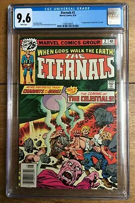 Buy Eternals #2 Marvel 1st App Ajak Arisha Celestials 1976 CGC 9.6 139758004 • 240£