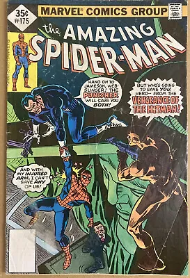 Buy Amazing Spider-Man #175 Dec 1977 Punisher Appearance & Death Of Hitman WHITMAN • 19.99£