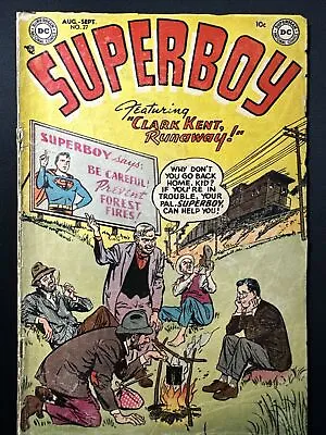 Buy Superboy #27 Golden Age Comic 1953 DC Comics 1st Print Good *A4 • 63.34£