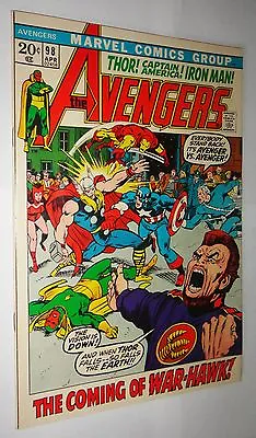 Buy Avengers #98 Barry Smith Classic Newstand Fresh Nm+ 9.6 Ow • 245.61£
