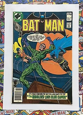 Buy Batman #317 - Nov 1979 - Riddler Appearance - Fn/vfn (7.0) Pence Copy! • 14.99£