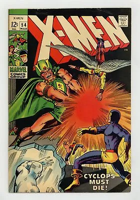 Buy Uncanny X-Men #54 FN- 5.5 1969 1st App. Alex Summers (Havok) • 78.99£