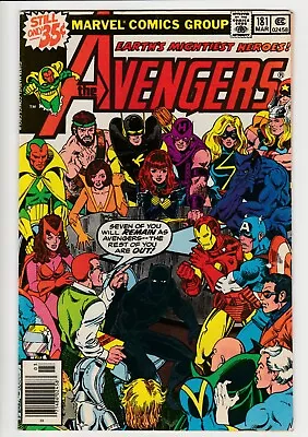 Buy The Avengers #181 • 1979 • Vintage Marvel 30¢ • 1st Appearance Of Scott Lang • 0.99£