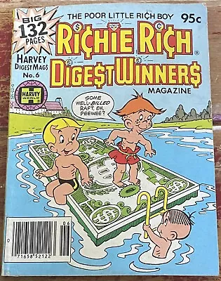 Buy Richie Rich Digest Winners #6 Casper, Little Dot, Little Lotta Very Good 1980 • 15.99£