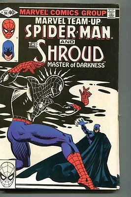 Buy Marvel Team Up 94 Fine+ Spiderman The Shroud  Marvel Comics CBX19 • 2.40£
