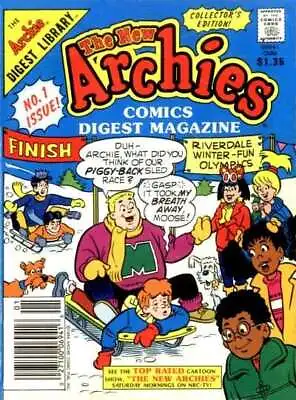 Buy New Archies Comics Digest Magazine, The #1 FN; Archie | Winter-Fun Olympics Cove • 9.45£