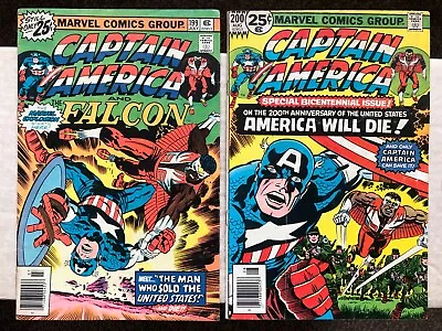 Buy Captain America 199,200,201,204,205,206,208,209,216,221,222,227,228,231,233,241 • 44.99£